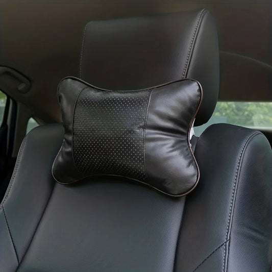 Car Seat Headrest Pillow - Auto Safety Cushion With Breathable Mesh Neck Rest Pad - ZOOMNSTORE