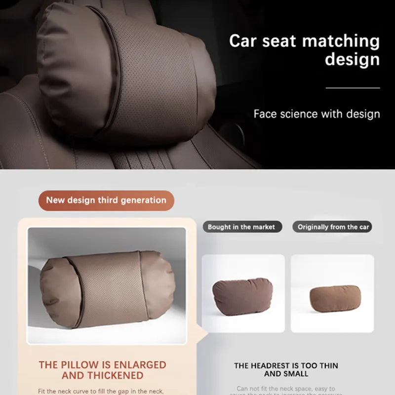 Car Seat Headrest Pillow – Auto Safety Headrest for Mercedes Benz C E Class - ZOOMNSTORE