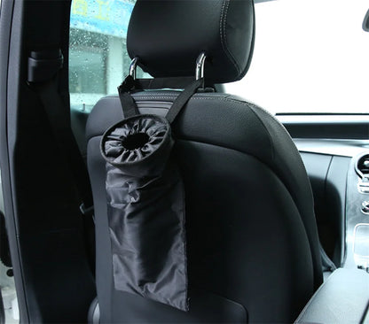 Car Trash Bag - Portable Oxford Cloth Car Seat Storage Organizer | Washable, Eco Friendly - ZOOMNSTORE