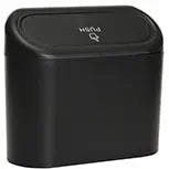 Car Trash Bin - Hanging Auto Trash Can with Detachable Hook & Flip Lid Storage Box - ZOOMNSTORE