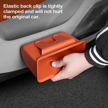 Car Trash Can – Multi-Functional Car Seat Organizer with Hanging Storage Bucket - ZOOMNSTORE