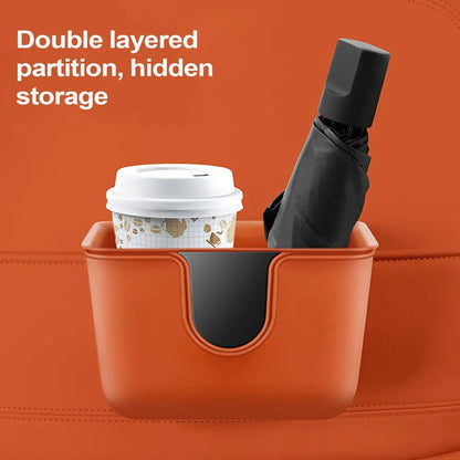Car Trash Can – Multi-Functional Car Seat Organizer with Hanging Storage Bucket - ZOOMNSTORE