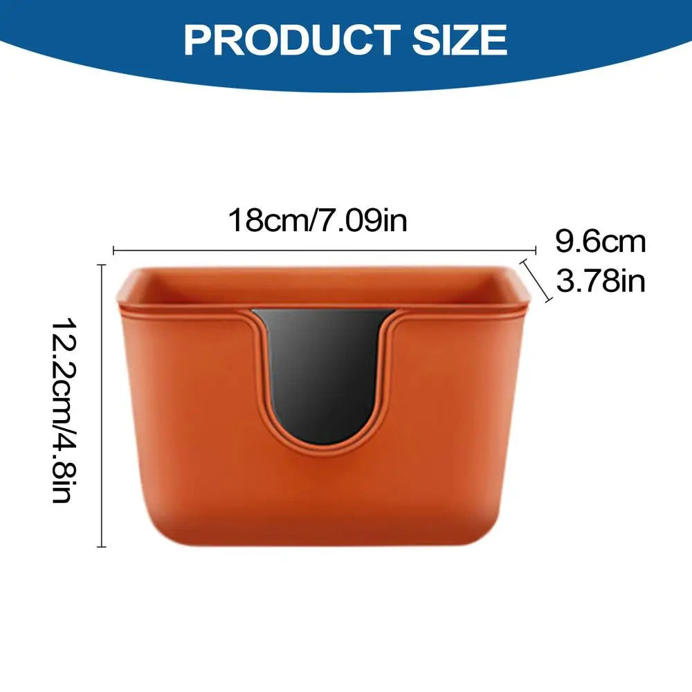 Car Trash Can – Multi-Functional Car Seat Organizer with Hanging Storage Bucket - ZOOMNSTORE