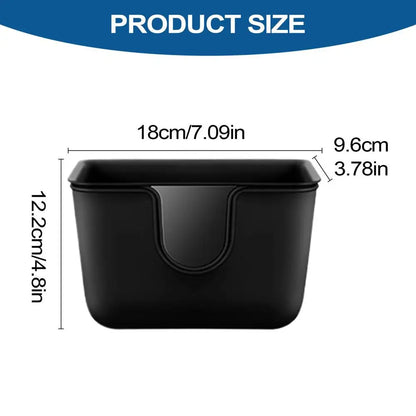 Car Trash Can – Multi-Functional Car Seat Organizer with Hanging Storage Bucket - ZOOMNSTORE