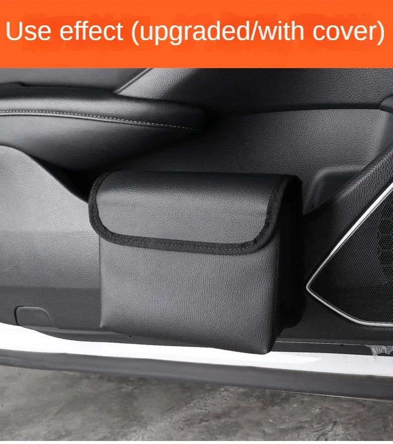 Car Trash Can – Foldable Car Storage Box & Seat Back Organizer Bag - ZOOMNSTORE