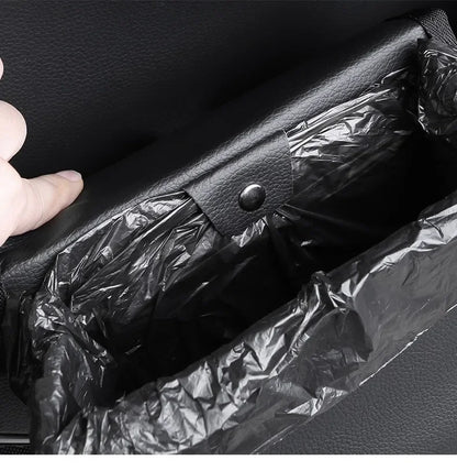 Car Trash Can – Foldable Car Storage Box & Seat Back Organizer Bag - ZOOMNSTORE