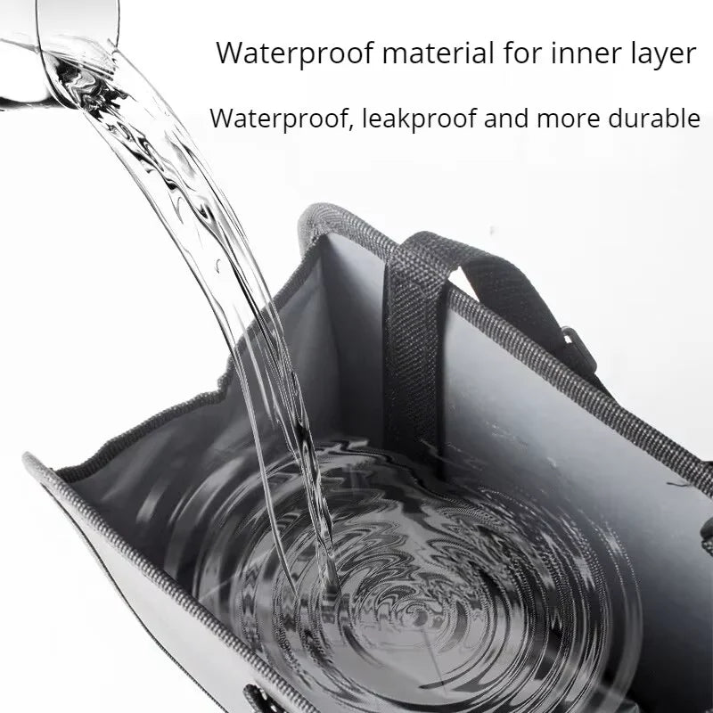 Car Trash Can – Folding Portable Waterproof Seat Back Organizer Bag - ZOOMNSTORE