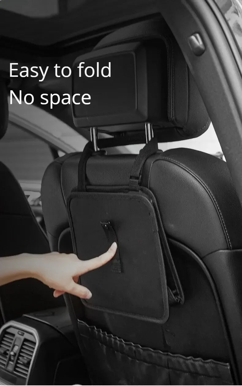 Car Trash Can – Folding Portable Waterproof Seat Back Organizer Bag - ZOOMNSTORE