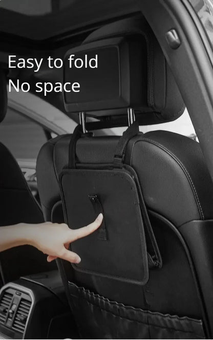 Car Trash Can – Folding Portable Waterproof Seat Back Organizer Bag - ZOOMNSTORE