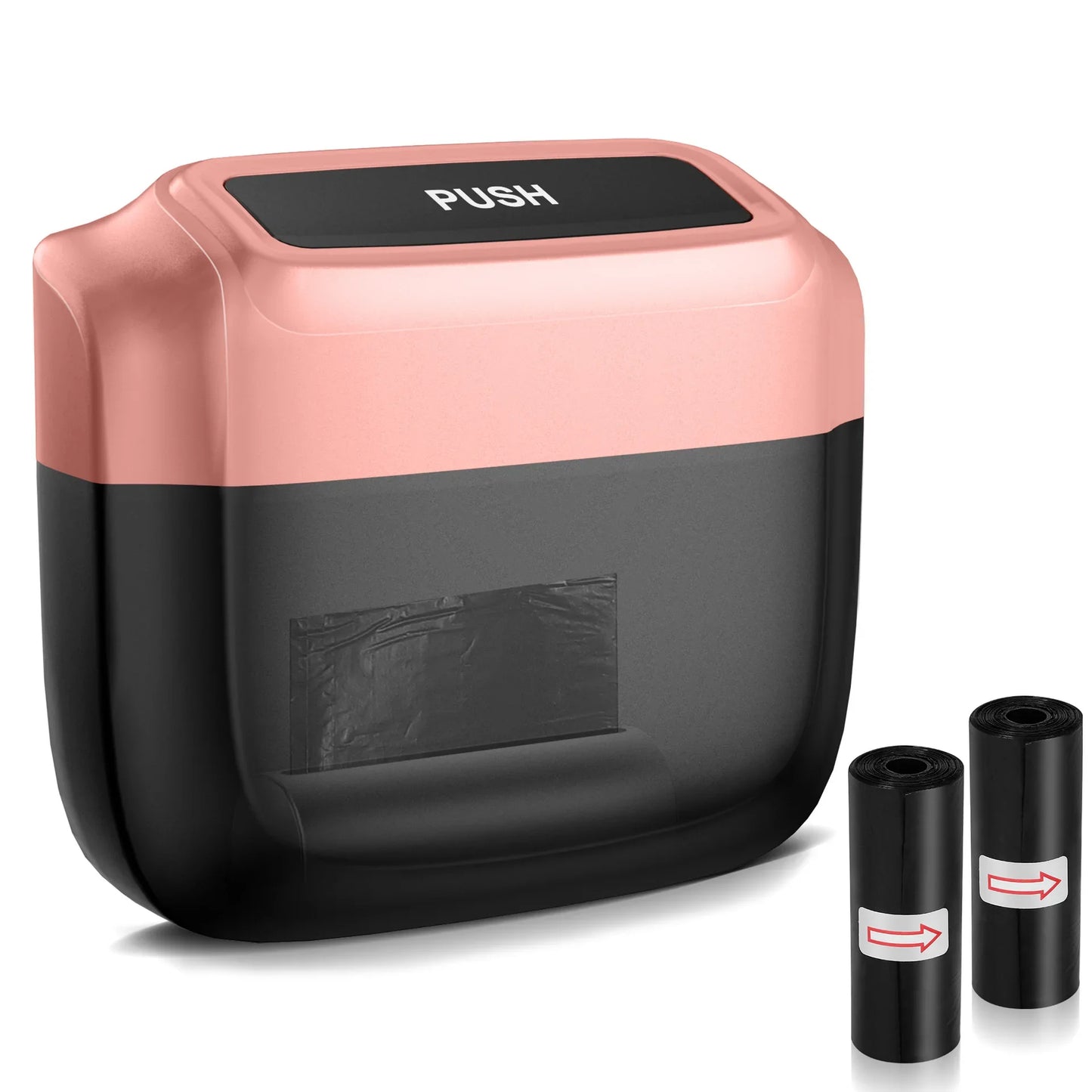 Car Trash Can – Hanging Car Storage Box with Built-In Trash Bag | ABS Plastic - ZOOMNSTORE