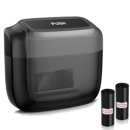 Car Trash Can – Hanging Car Storage Box with Built-In Trash Bag | ABS Plastic - ZOOMNSTORE