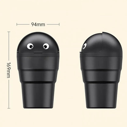 Car Trash Can - Leakproof Vehicle Trash Bin with Swing Lid | Portable Auto Organizer - ZOOMNSTORE