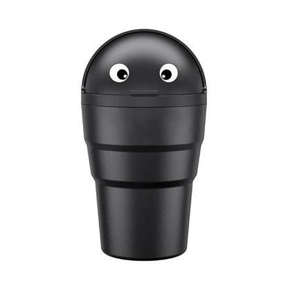 Car Trash Can - Leakproof Vehicle Trash Bin with Swing Lid | Portable Auto Organizer - ZOOMNSTORE