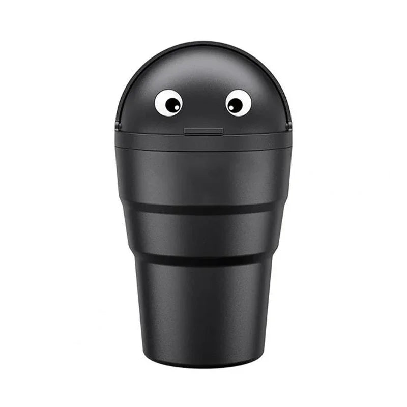 Car Trash Can - Leakproof Vehicle Trash Bin with Swing Lid | Portable Auto Organizer - ZOOMNSTORE