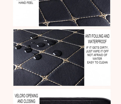 Car Trunk Organizer – Large Capacity Folding Auto Storage Box With PU Leather - ZOOMNSTORE