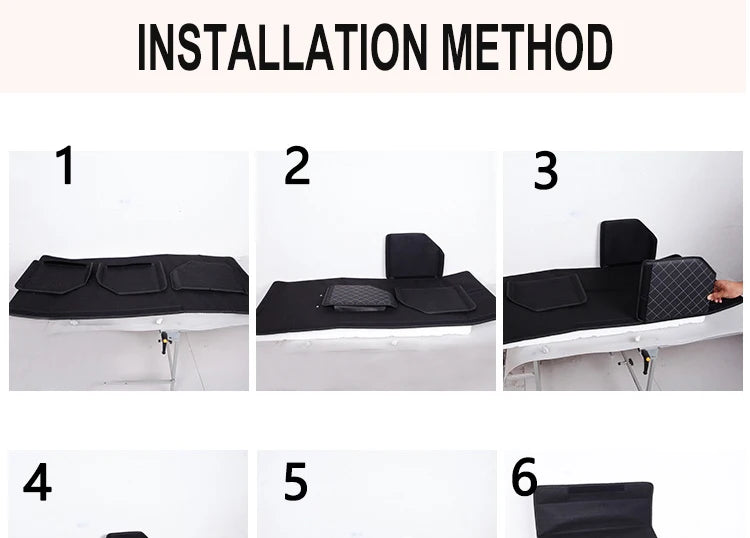 Car Trunk Organizer – Large Capacity Folding Auto Storage Box With PU Leather - ZOOMNSTORE