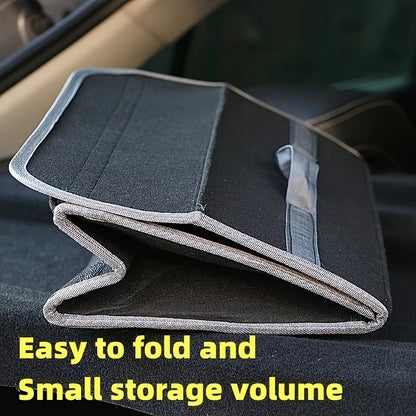 Car Trunk Organizer - Large Soft Felt Storage Bag | Auto Accessories Organizer - ZOOMNSTORE