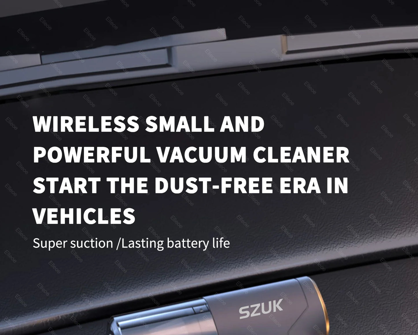 Car Vacuum Cleaner - Handheld Wireless Portable Duster with Powerful Suction - ZOOMNSTORE