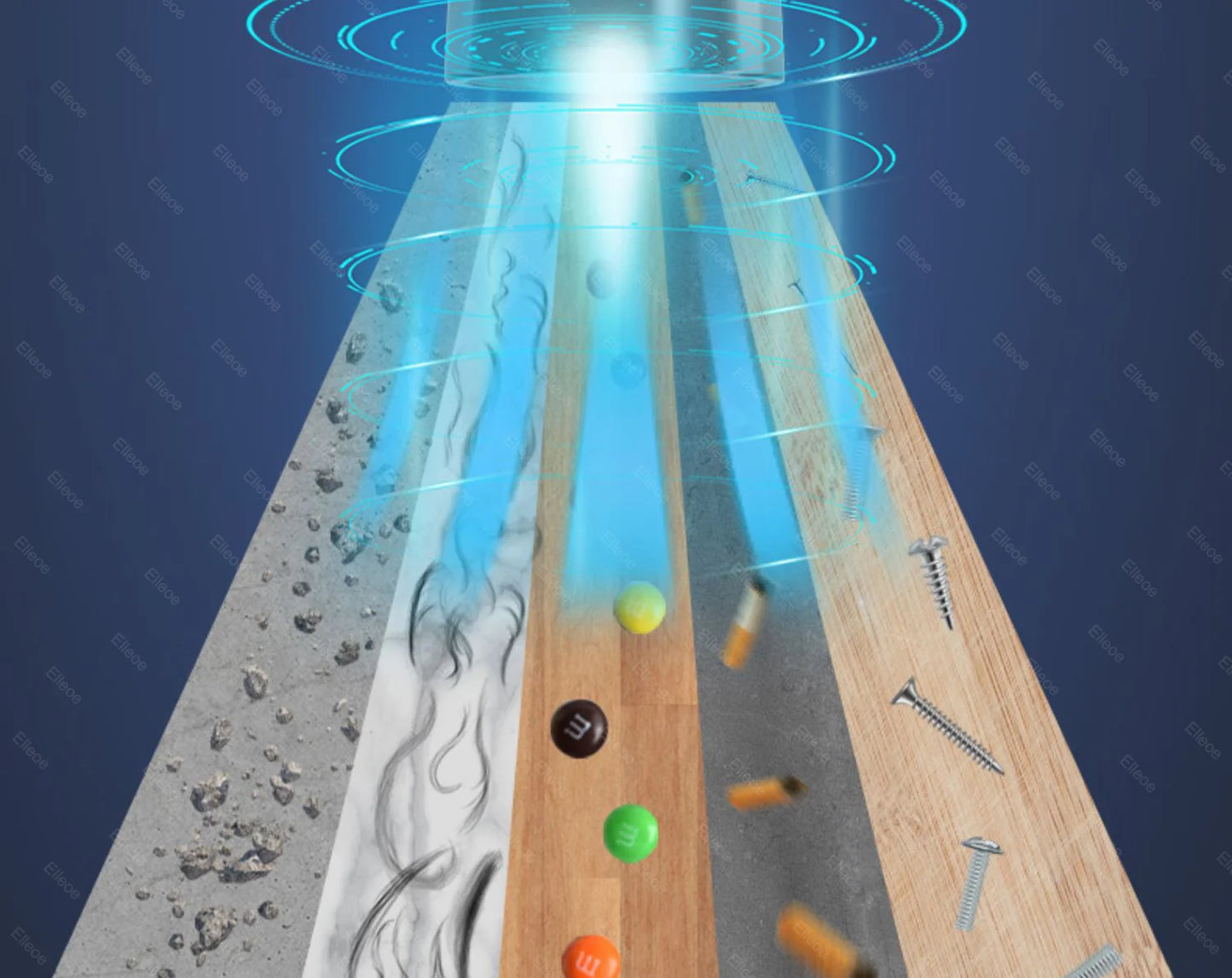 Car Vacuum Cleaner - Handheld Wireless Portable Duster with Powerful Suction - ZOOMNSTORE