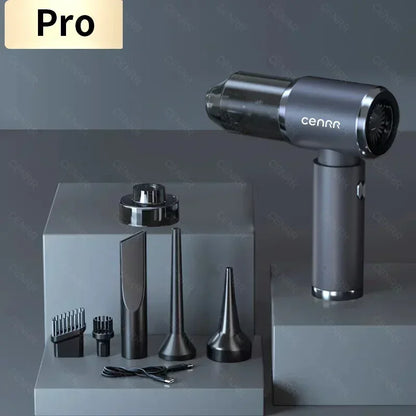 Car Vacuum Cleaner - Wireless Cordless Portable Vehicle Vacuum With HEPA Filter - ZOOMNSTORE