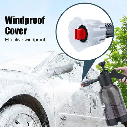 Car Wash Watering Can – Hand Pressed Foam Sprayer 2L Portable Spray Bottle - ZOOMNSTORE