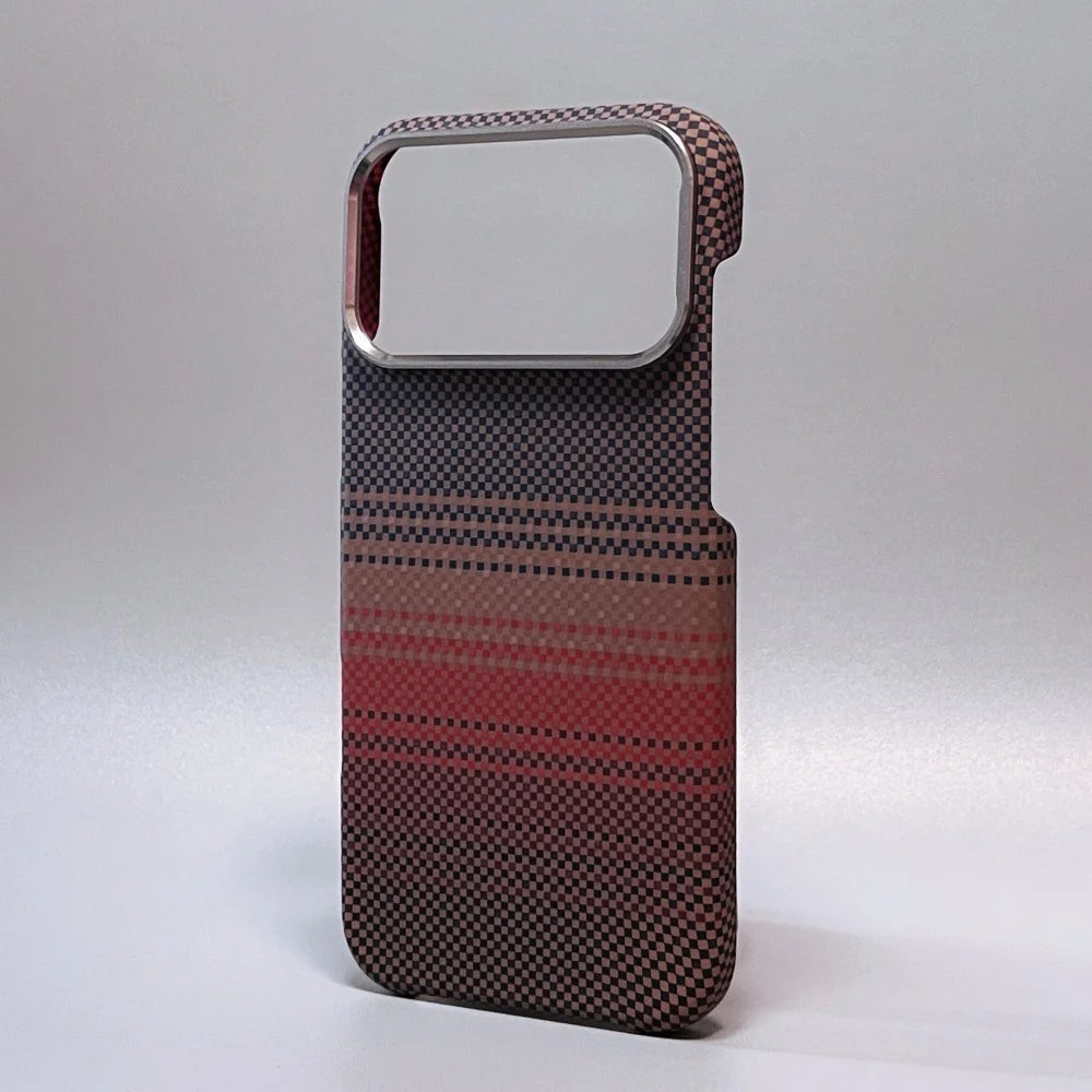 Carbon Fiber Phone Case | Ultra Thin iPhone Shockproof Case With Metal Lens Ring - ZOOMNSTORE