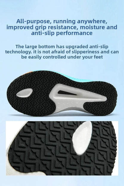 Carbon Plate Running Shoes – Lightweight Breathable Marathon Racing Sneakers - ZOOMNSTORE