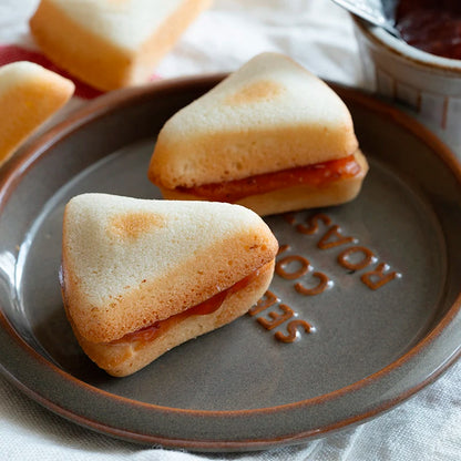 Carbon Steel Cake Pan | 8 Cavity Toast Bread Mold with Rolled Rim Edges & Eco Friendly Bakeware - ZOOMNSTORE