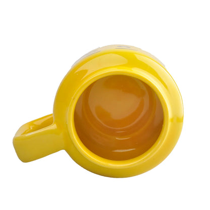 Cartoon Ceramic Mug 250ML – Cute Impish Expression Porcelain Coffee Cup - ZOOMNSTORE