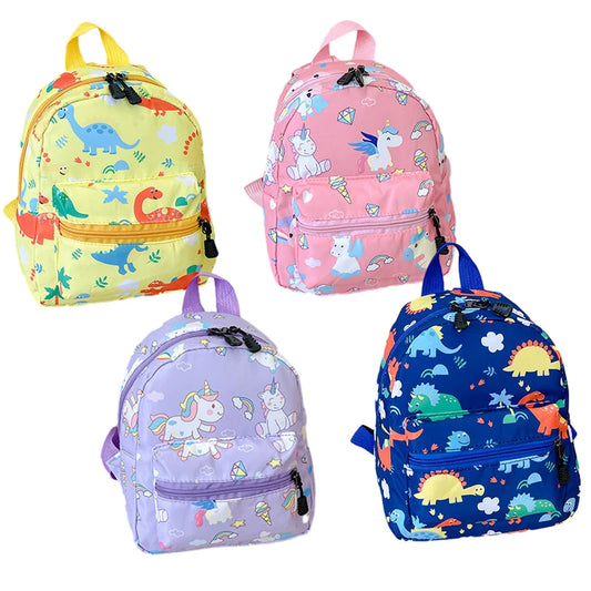Dinosaur Unicorn Backpack - Cute Waterproof Schoolbag for Kids - ZOOMNSTORE