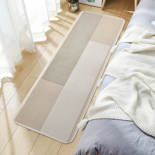 Cartoon Plush Bedroom Carpet - Non-slip Bedside Mat - ZOOMNSTORE