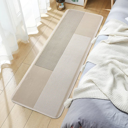 Cartoon Plush Bedroom Carpet - Non-slip Bedside Mat - ZOOMNSTORE