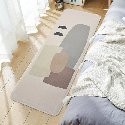 Cartoon Plush Bedroom Carpet - Non-slip Bedside Mat - ZOOMNSTORE
