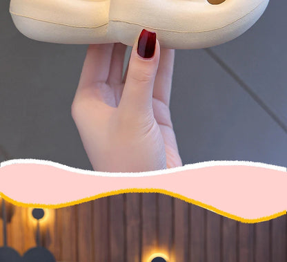 Cartoon puppy Children's Slippers Baby Indoor Flip-Flops Boys and Girls Cute Bathroom Non-slip Sense of Cloud Sandals - ZOOMNSTORE