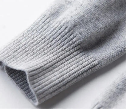 Classic Pullover V-Neck Sweater Men 2024 Autumn Winter Cashmere Cotton Blend Warm Jumper Clothes Pull Homme Man Hombres Sweater - ZOOMNSTORE