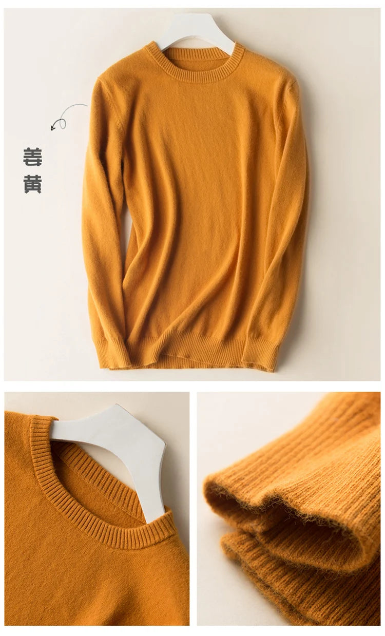 Classic Pullover V-Neck Sweater Men 2024 Autumn Winter Cashmere Cotton Blend Warm Jumper Clothes Pull Homme Man Hombres Sweater - ZOOMNSTORE