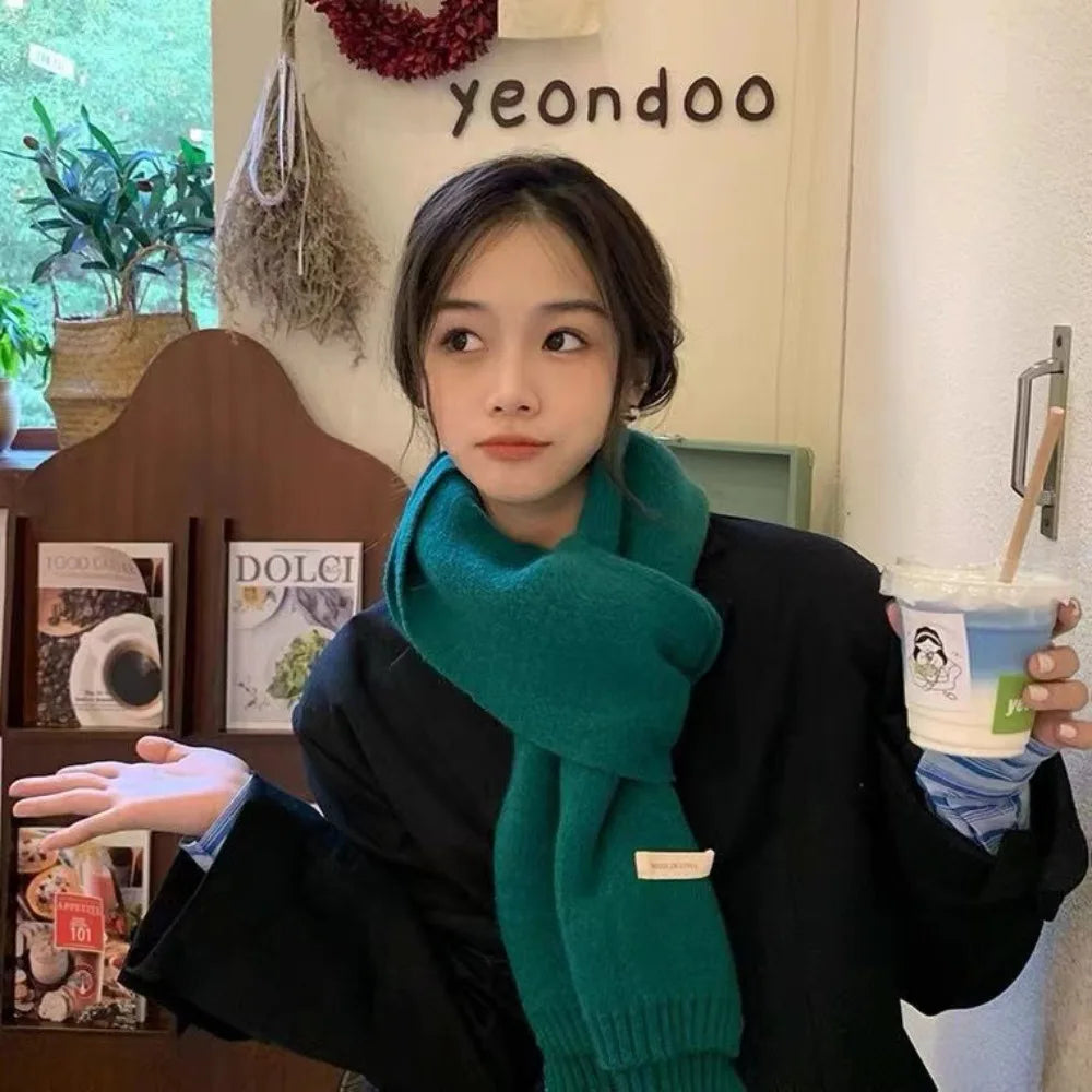 Cashmere Scarf Women – Thick Knitted Warm Scarf, Winter Shawls & Pashmina Wrap - ZOOMNSTORE