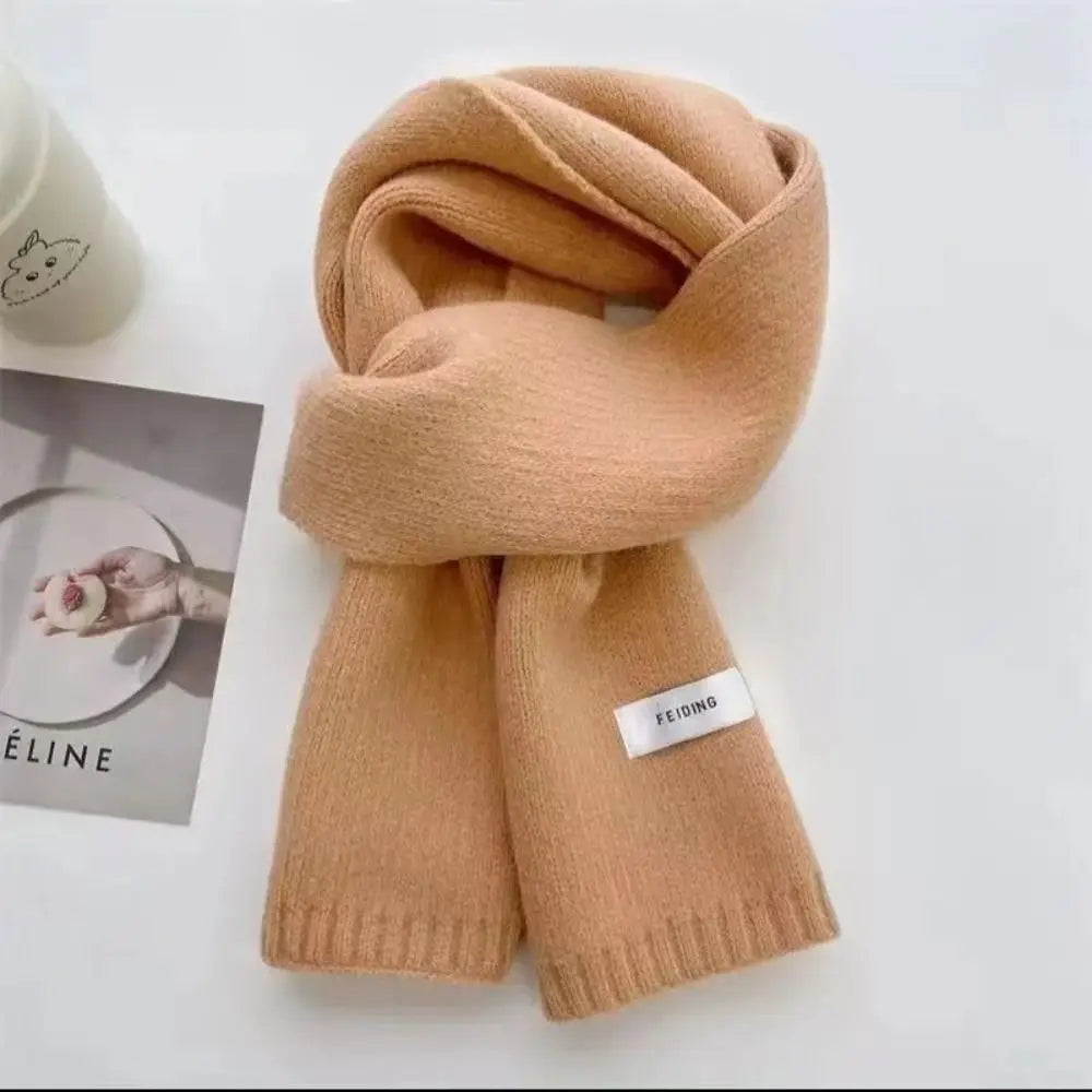 Cashmere Scarf Women – Thick Knitted Warm Scarf, Winter Shawls & Pashmina Wrap - ZOOMNSTORE