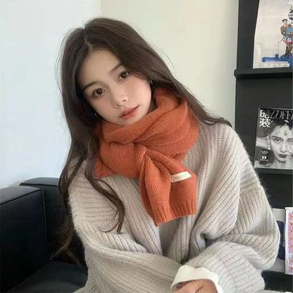 Cashmere Scarf Women – Thick Knitted Warm Scarf, Winter Shawls & Pashmina Wrap - ZOOMNSTORE