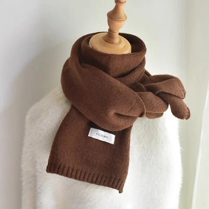 Cashmere Scarf Women – Thick Knitted Warm Scarf, Winter Shawls & Pashmina Wrap - ZOOMNSTORE