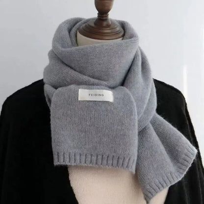 Cashmere Scarf Women – Thick Knitted Warm Scarf, Winter Shawls & Pashmina Wrap - ZOOMNSTORE