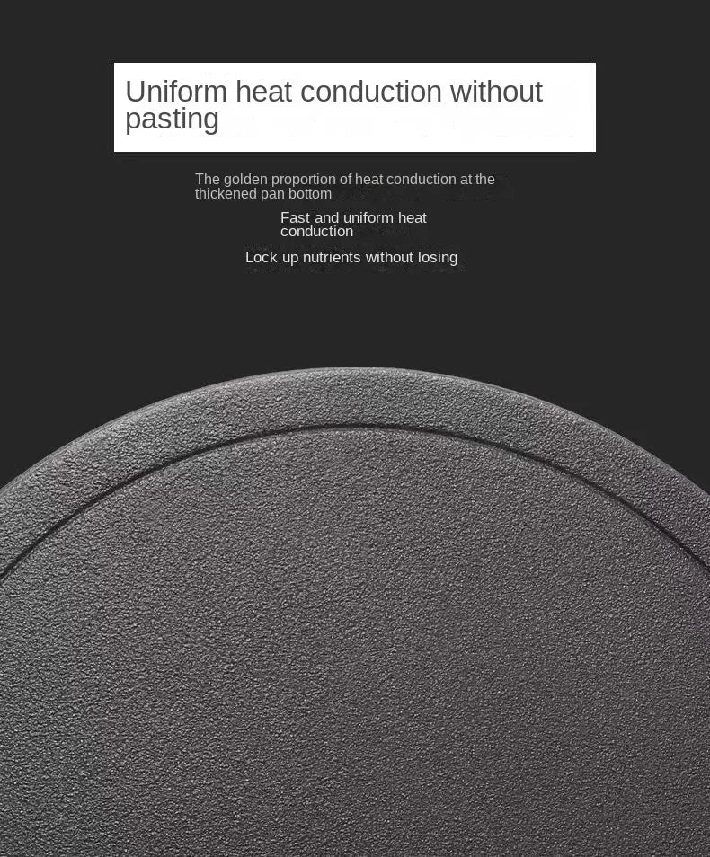 26cm Cast Iron Frying Pan - Non-Stick Egg and Pancake Maker for Gas and Induction Cookers - ZOOMNSTORE