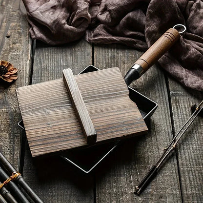 Cast Iron Frying Pan – Japanese Non Stick Square Pancake Pan for Gas Stove - ZOOMNSTORE