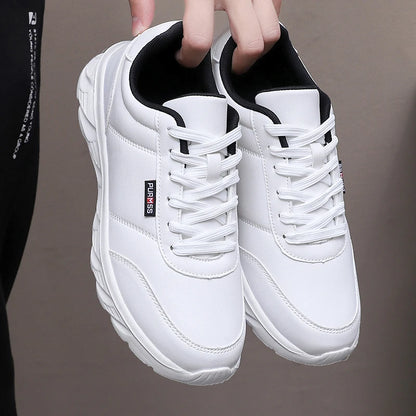 Casual Breathable Sneakers for Men - Trendy Non-Slip Vulcanized Footwear - ZOOMNSTORE