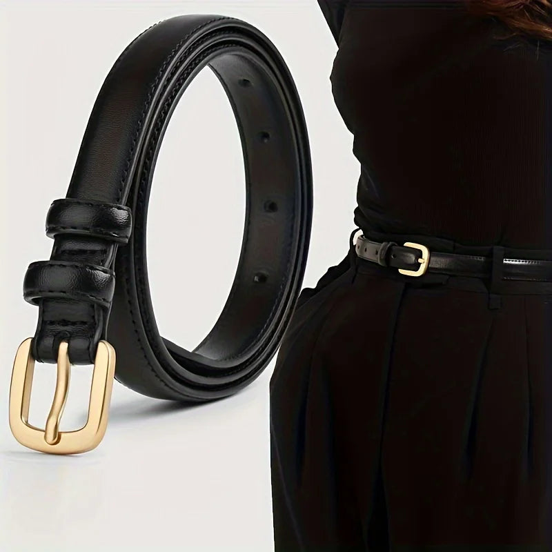 Casual Fashion Belt 2-Pack - High-End Needle Buckle Double Loop for Daily Wear - ZOOMNSTORE