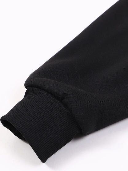 Casual Solid Color Hoodie for Women - Fleece Pocket Pullover - ZOOMNSTORE