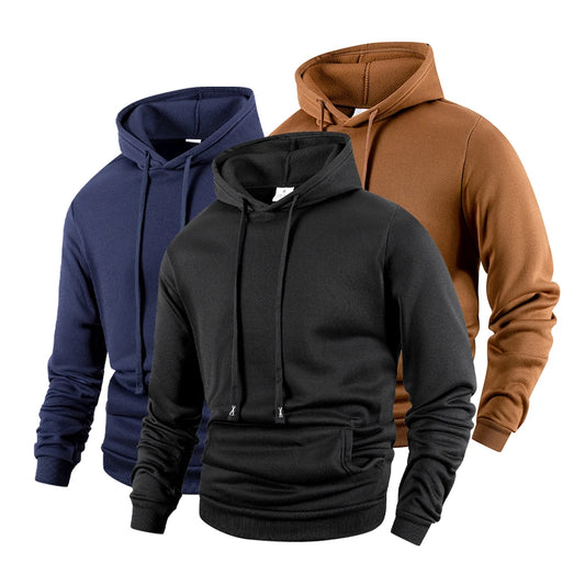 Casual Hoodies for Men  Women - Loose Long Sleeve Pullover Sweatshirts - ZOOMNSTORE
