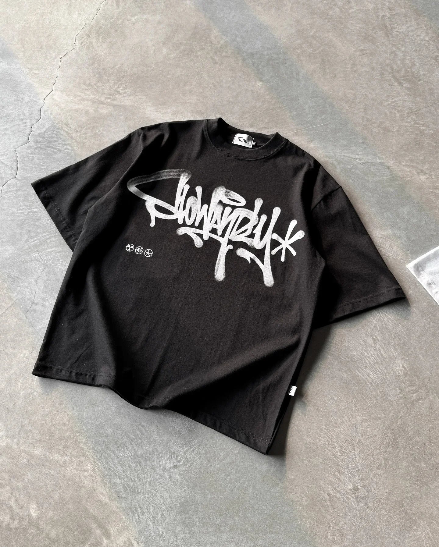 Casual Oversized Cotton T-Shirt - Unisex Round Neck Hip Hop Fashion - ZOOMNSTORE