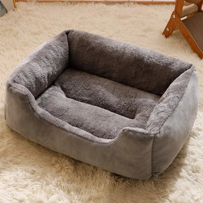 Bed for Cats Pet Products Cushions Kitten Winter Accessories Dog All Houses Supplies Things Accessory Habitats Basket House Beds - ZOOMNSTORE