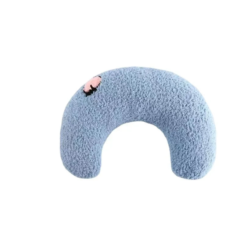 Cat Calming Pillow - Ultra Soft Half Donut Plush Cat Sleep Aid Cushion - ZOOMNSTORE